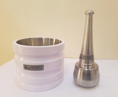 Laboratory stainless Steel Mortar