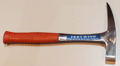 Geological  Hammer  Model:  TESTWING