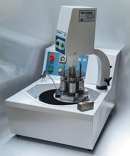 Automatic grinding and polishing machine , metallographic polishing machine , MODEL: SUPERPOL-6A