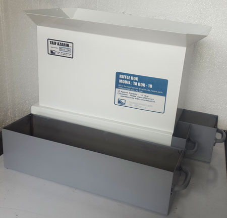   Riffle sample divider , Riffle Sample Splitter 