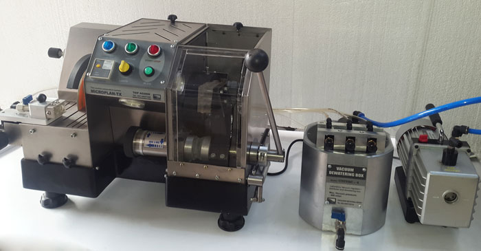 Automatic thin section preparation system     Model: MICROPLAN - TR